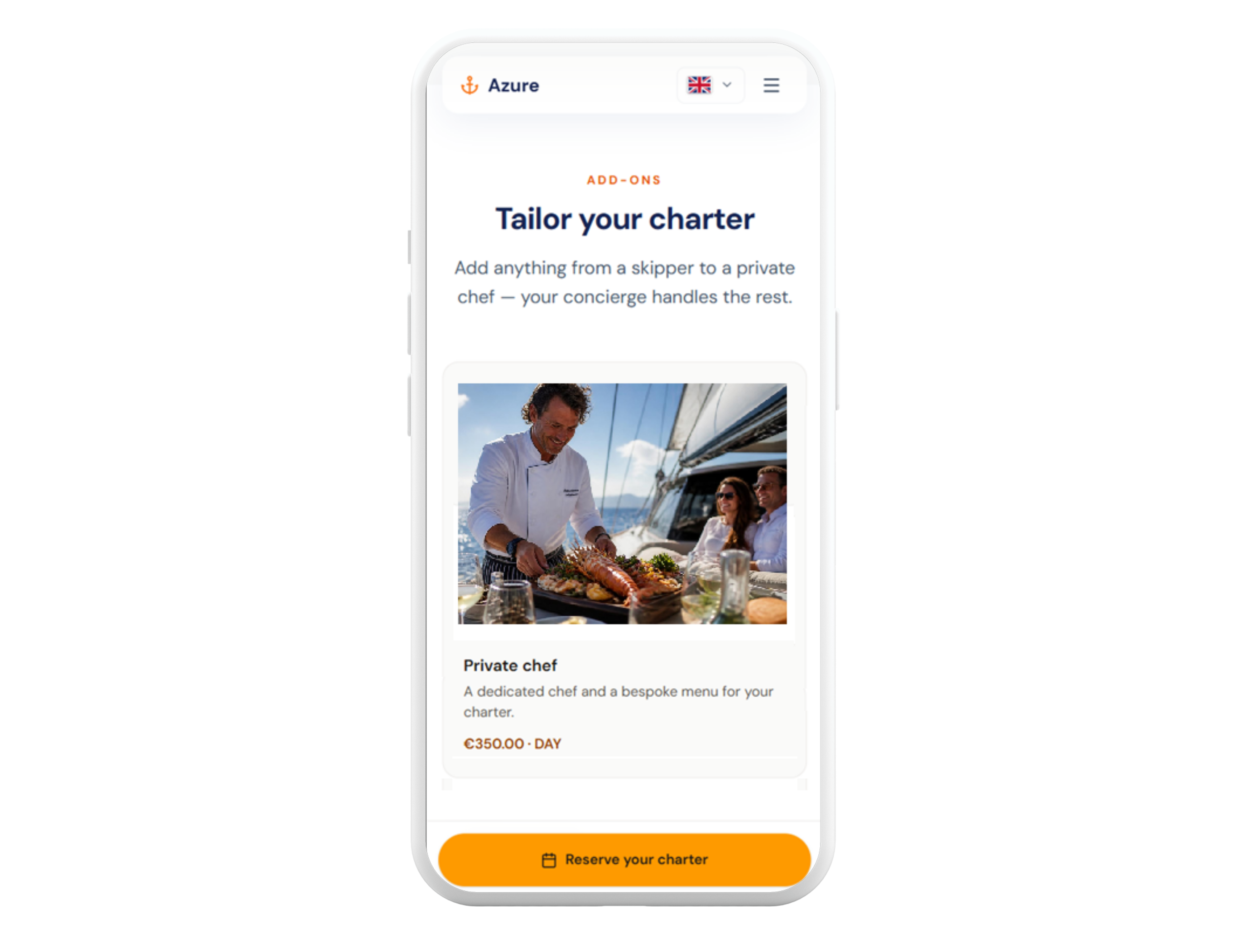 Add-ons and upsell at checkout
